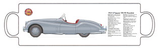 Jaguar XK140 Roadster (disc wheels) 1954-57 Mug 2